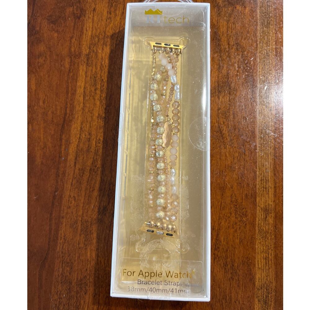 Apple Watch Beaded Bracelet Strap 38mm / 40mm / 41mm NEW